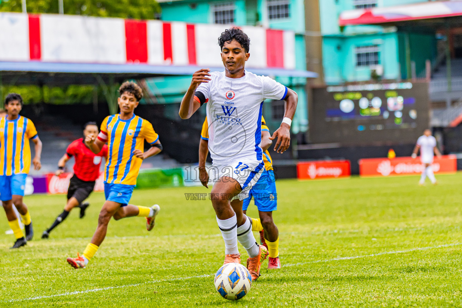 Club Valencia vs Odi Sports Club in Dhivehi Premier League 2025/26 held in National Football Stadium, Male', Maldives on Friday, 26th September 2025. Photos: Areef Adam / Images.mv