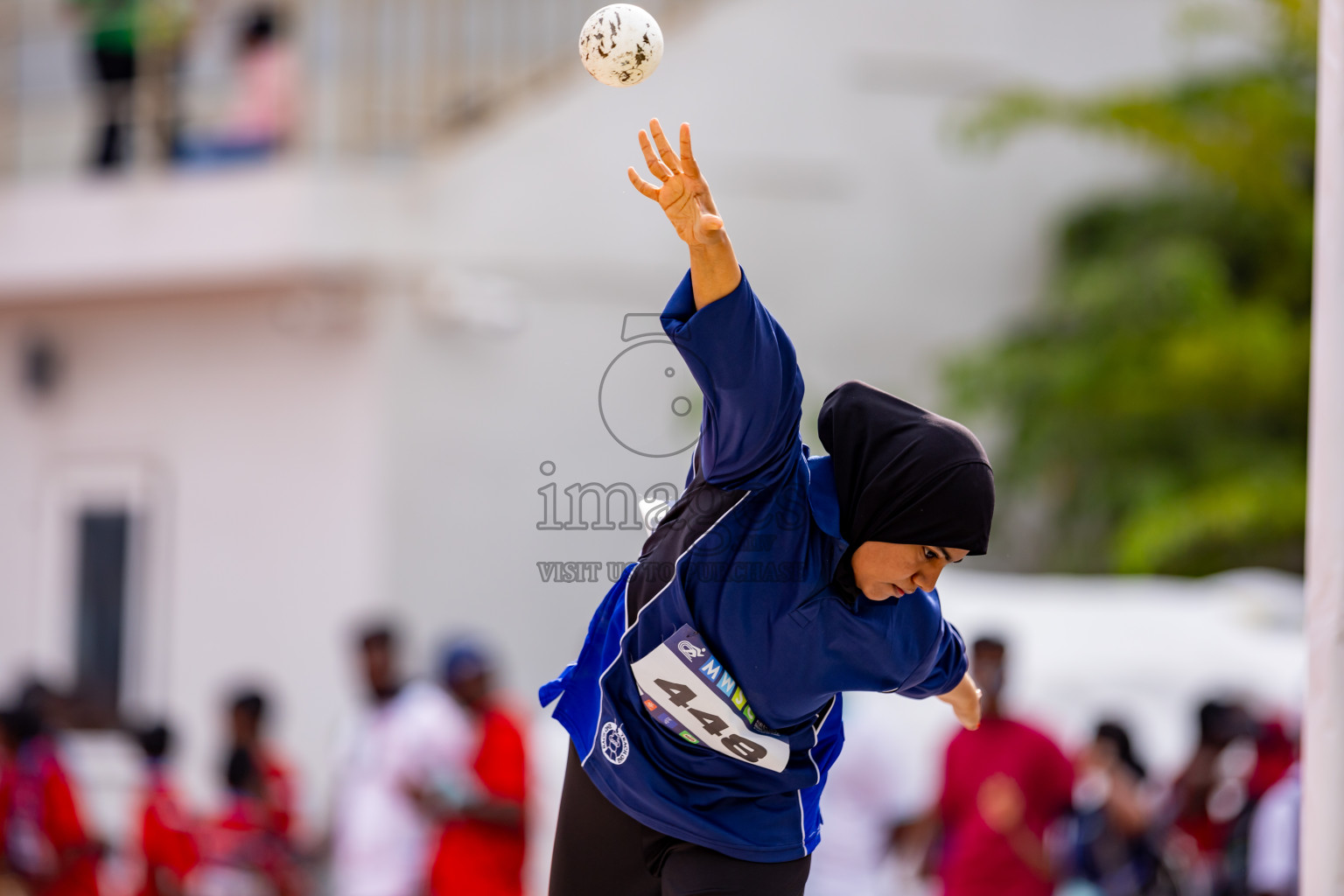 Day 6 of MWSC Interschool Athletics Championships 2024 held in Hulhumale Running Track, Hulhumale, Maldives on Thursday, 14th November 2024. Photos by: Nausham Waheed / Images.mv