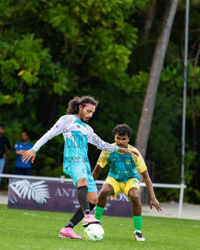 Patina vs Varu in Resort League 2025 (North Male Zone) day 19 was held on Sunday, 20th September 2025 in One And Only Reethi Rah Maldives Resort, Photos: Areef Adam / images.mv