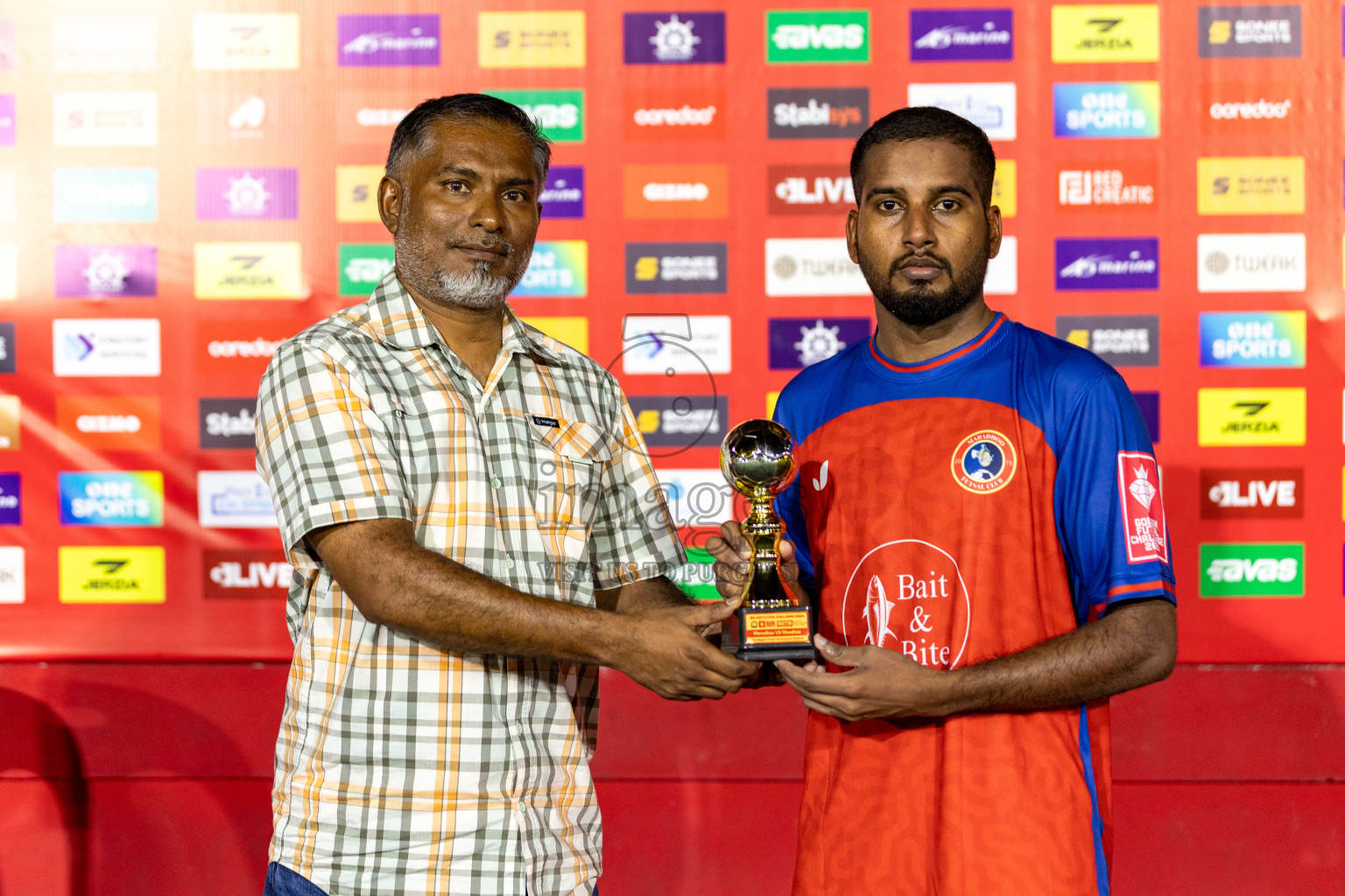 S Maradhoo vs S Meedhoo in Day 12 of Golden Futsal Challenge 2025 was held on Thursday, 16th January 2025, in Hulhumale', Maldives.
Photos: Hassan Simah / images.mv