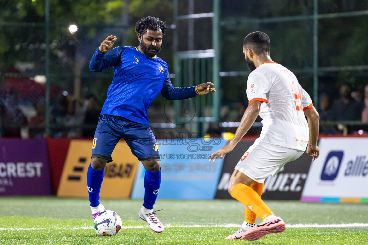 Customs RC vs Dhiraagu in Club Maldives Cup 2024 held in Rehendi Futsal Ground, Hulhumale', Maldives on Saturday, 28th September 2024. Photos: Ismail Thoriq / images.mv