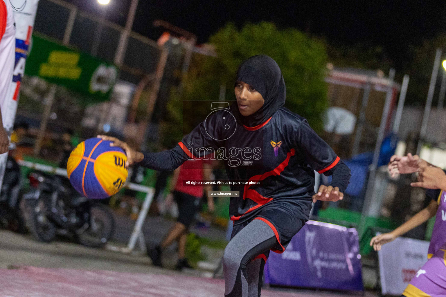 Day4 of Slamdunk by Sosal on 15th April 2023 held in Male'. Photos: Ismail Thoriq / images.mv