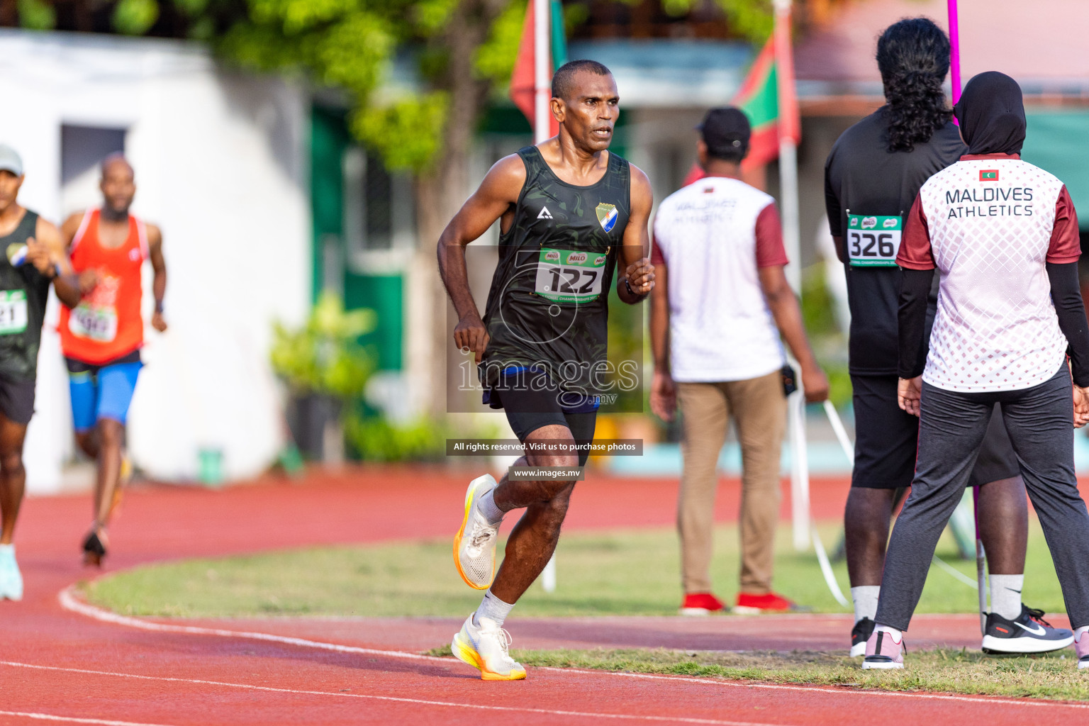 Day 1 of National Athletics Championship 2023 was held in Ekuveni Track at Male', Maldives on Thursday 23rd November 2023. Photos: Nausham Waheed / images.mv