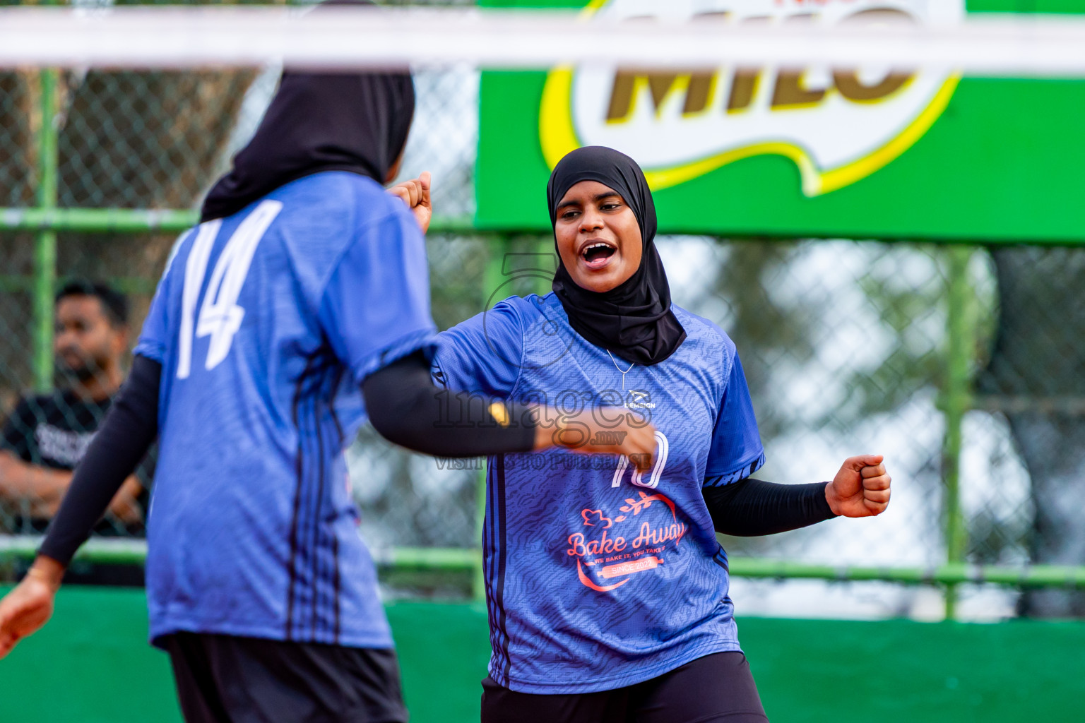 Addu Sports Club vs Club Volleyball in Milo National Junior Volleyball Championship 2025 Day 3 was held on Monday, 24th November 2025 at Ekuveni Turf Court Male', Maldives. Photos: Nausham Waheed / images.mv