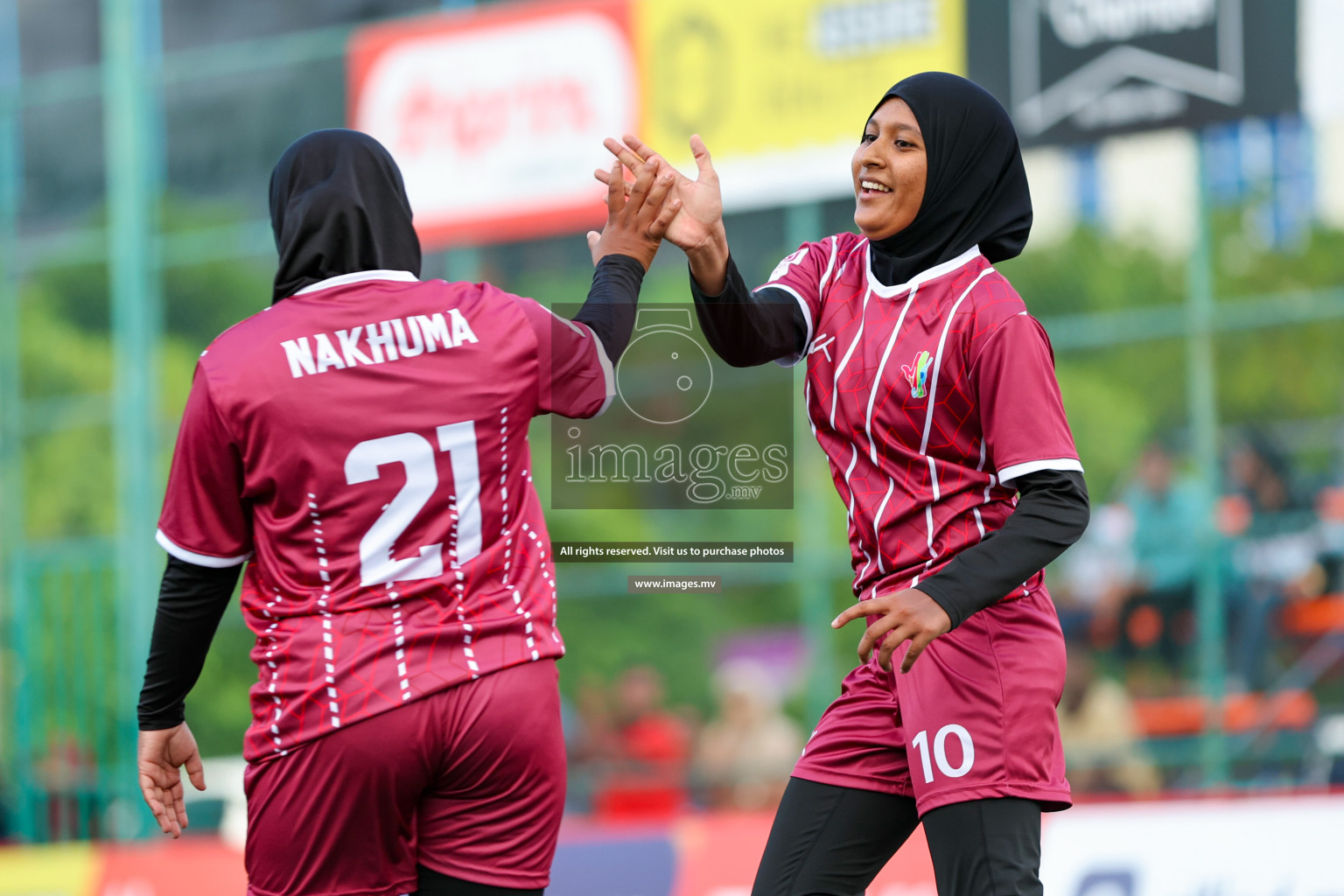 MIRA SC vs Club MYS in 18/30 Futsal Fiesta Classic 2023 held in Hulhumale, Maldives, on Tuesday, 18th July 2023 Photos: Nausham Waheed / images.mv