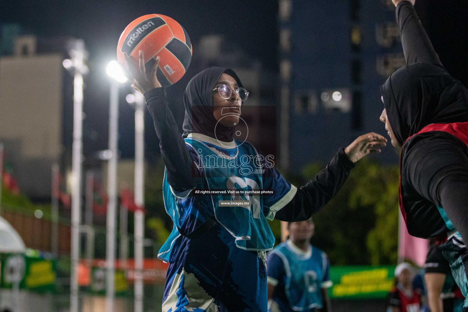 Day 1 of 20th Milo National Netball Tournament 2023, held in Synthetic Netball Court, Male', Maldives on 29th May 2023 Photos: Nausham Waheed/ Images.mv