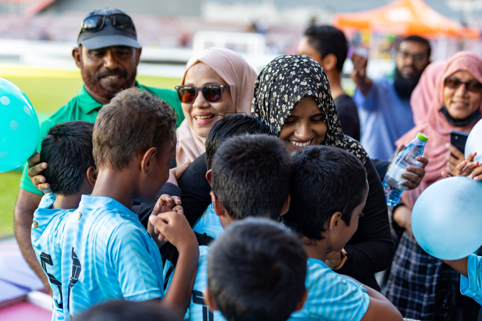 Day 2 of MILO Kids Football Fiesta was held at National Stadium in Male', Maldives on Saturday, 24th February 2024.