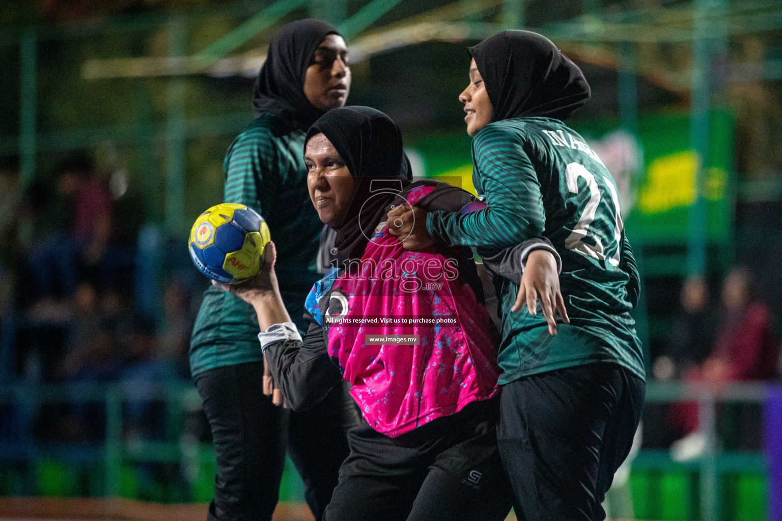 Day 7 of 6th MILO Handball Maldives Championship 2023, held in Handball ground, Male', Maldives on Friday, 26th May 2023 Photos: Nausham Waheed/ Images.mv