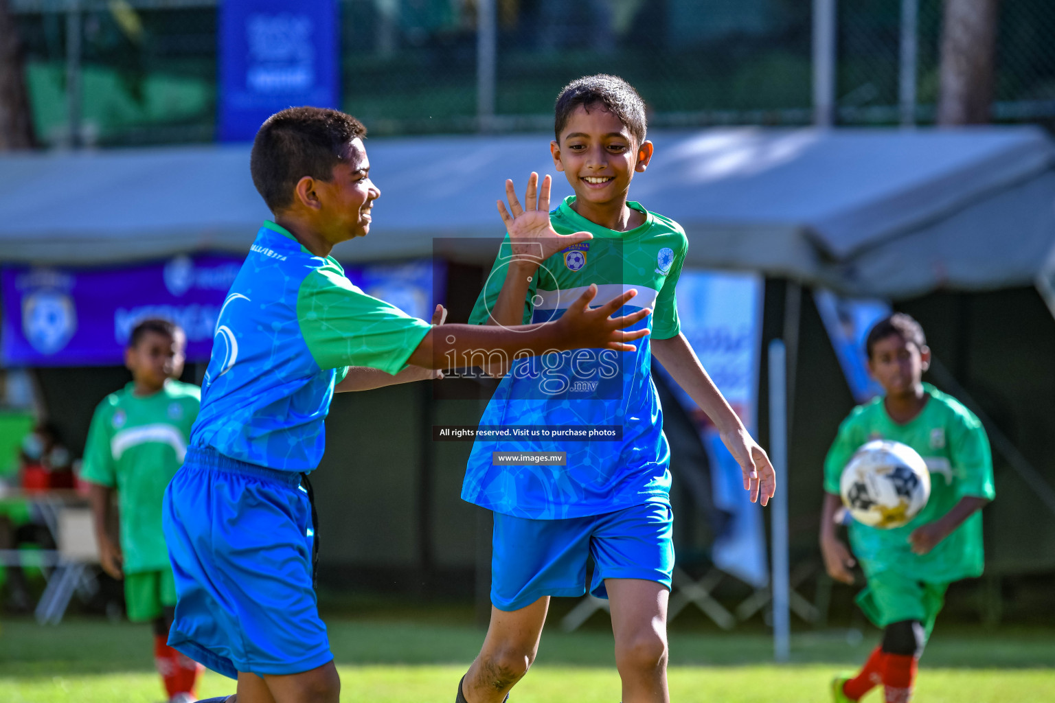 Day 2 of Milo Kids Football Fiesta 2022 was held in Male', Maldives on 20th October 2022. Photos: Nausham Waheed/ images.mv