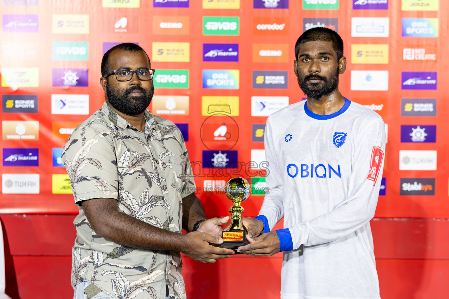 K Gaafaru vs K Maafushi in Day 10 of Golden Futsal Challenge 2025 was held on Tuesday, 14th January 2025, in Hulhumale', Maldives Photos: Ismail Thoriq / images.mv
