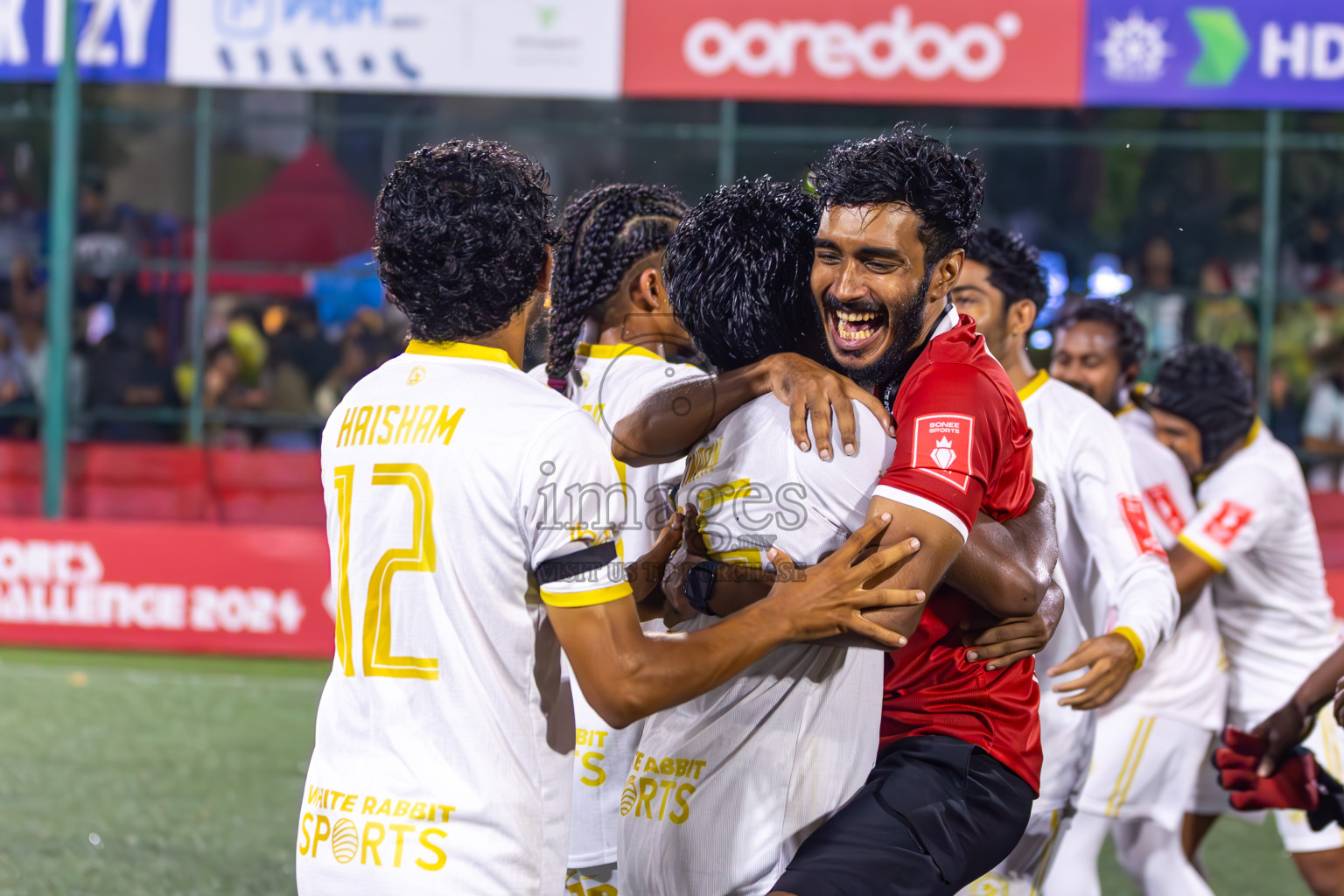 GDh Vaadhoo vs Dhandimagu on Day 31 of Golden Futsal Challenge 2024, held on Friday, 16th February 2024 in Hulhumale', Maldives 
Photos: Ismail Thoriq / images.mv