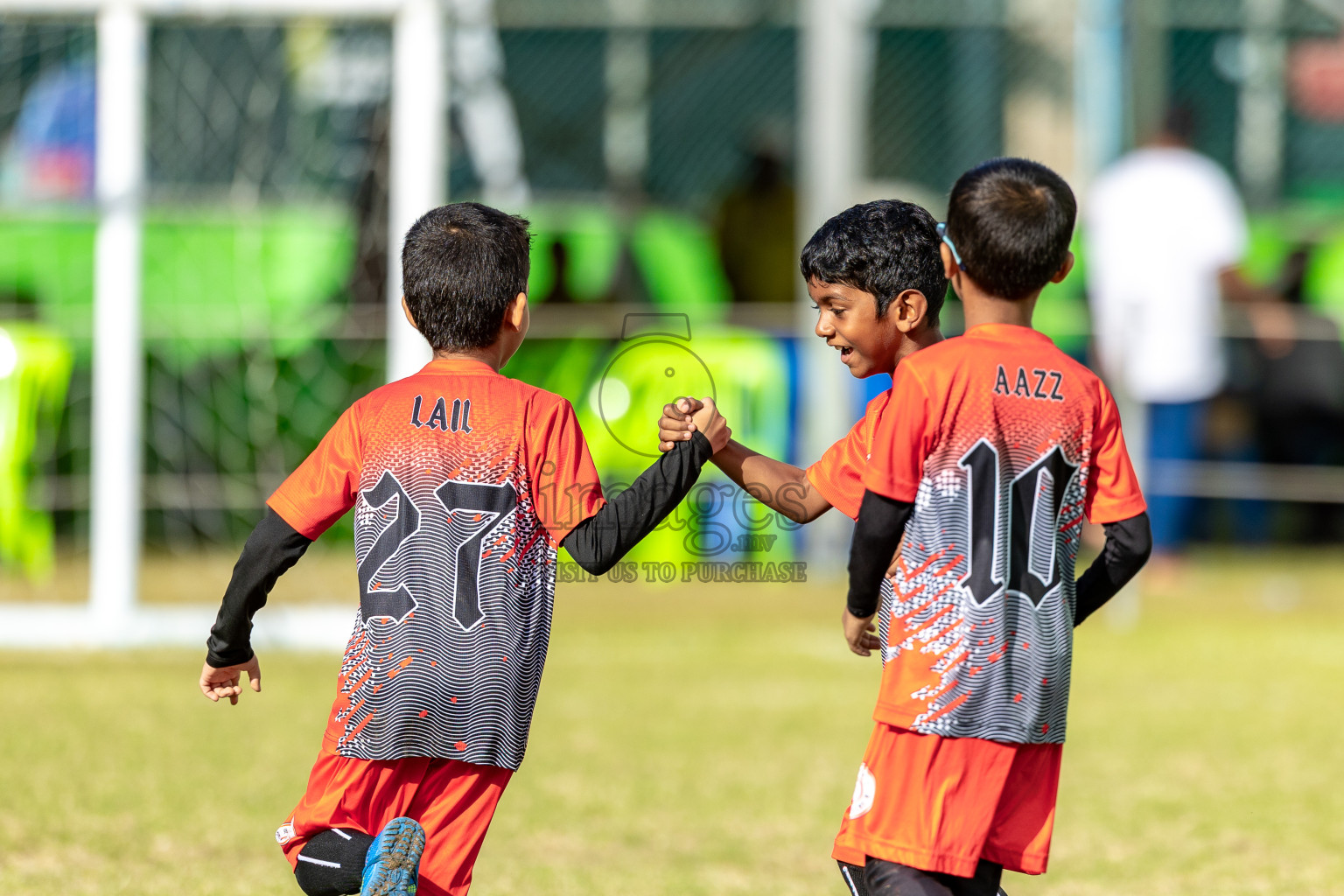 Day 3 of MILO SVAM Juniors 2025 (U-8) was held at Henveiru Stadium in Male', Maldives on Saturday, 28th June 2025. Photos: Mohamed Mahfooz Moosa / images.mv