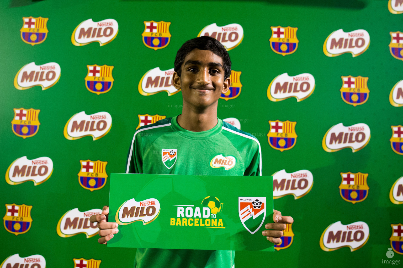 MILO Road To Barcelona (Selection Day 2) 2018 In Male' Maldives, October 10, Wednesday 2018 (Images.mv Photo/Ismail Thoriq)