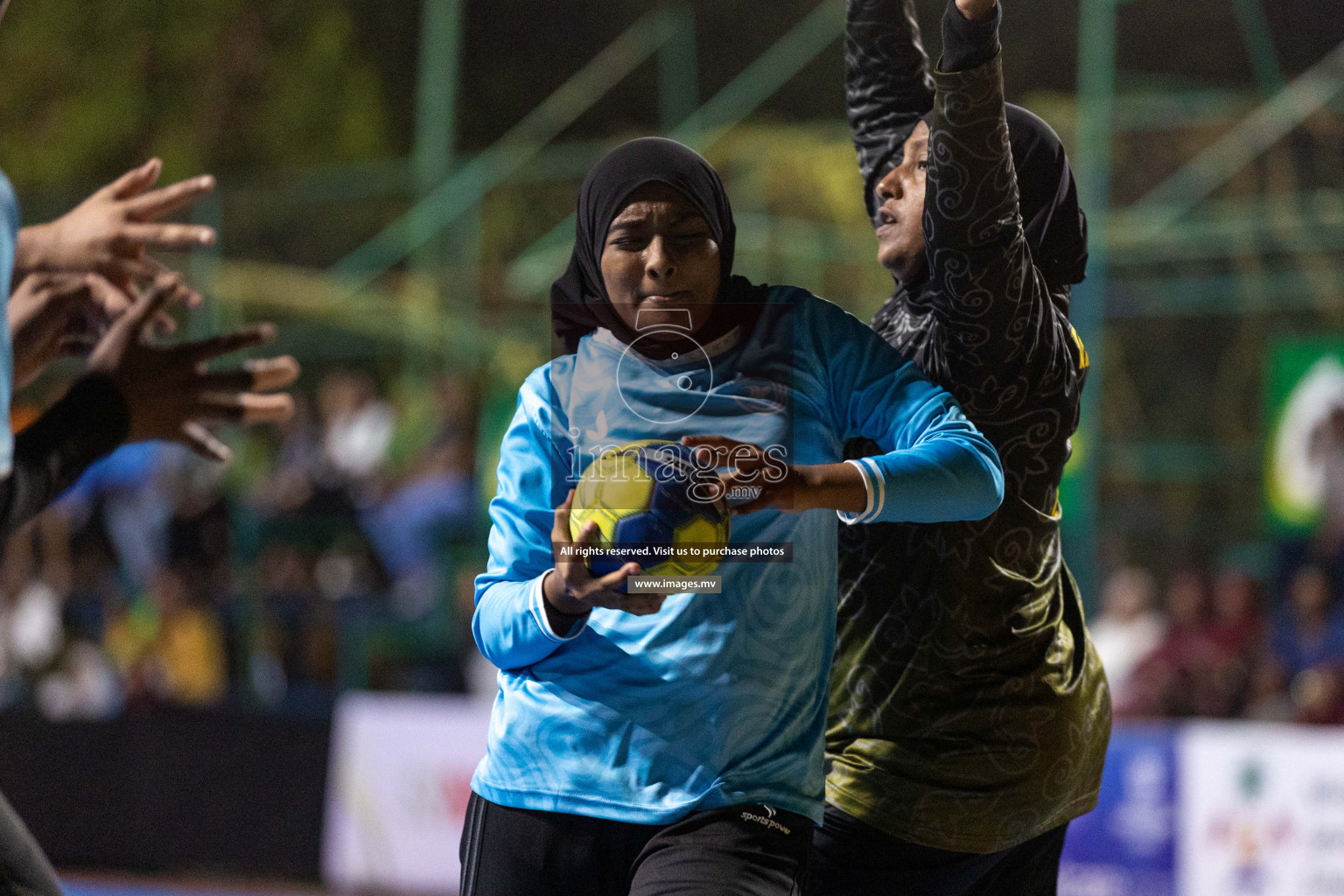 Day 5 of 7th Inter-Office/Company Handball Tournament 2023, held in Handball ground, Male', Maldives on Tuesday, 19th September 2023 Photos: Nausham Waheed/ Images.mv