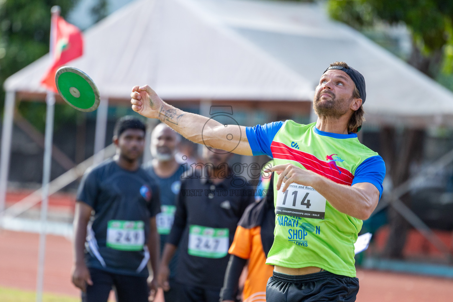 Day 2 of 33rd National Athletics Championship was held in Ekuveni Track at Male', Maldives on Friday, 6th September 2024.
Photos: Ismail Thoriq  / images.mv