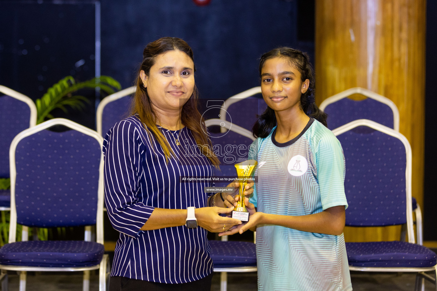 Day5 of 24th Interschool Netball Tournament 2023 was held in Social Center, Male', Maldives on 31st October 2023. Photos: Nausham Waheed / images.mv