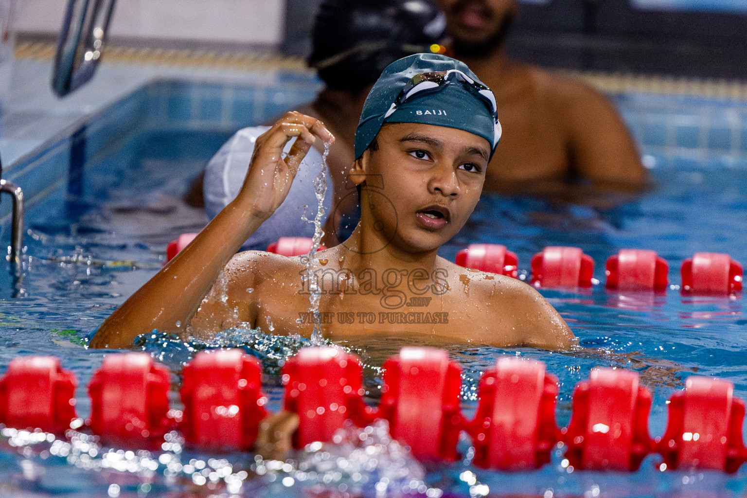 Day 3 of National Swimming Competition 2024 held in Hulhumale', Maldives on Sunday, 15th December 2024. Photos: Nausham Waheed/ images.mv