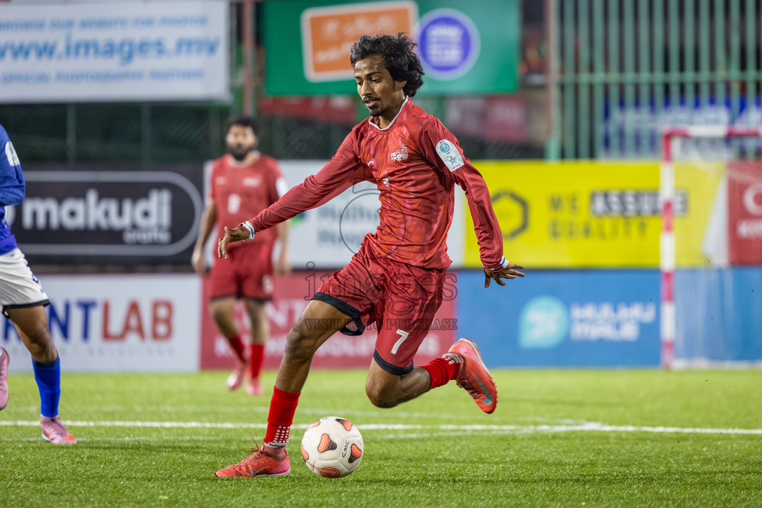 HPSN vs Club Binara in the finals of Club Maldives Classic 2025 at Rehendhi Futsal Grounds, Hulhumale, Maldives, on Monday, 6th October 2025. Photos: Ismail Thoriq, Mohamed Mahefooz Moosa / images.mv