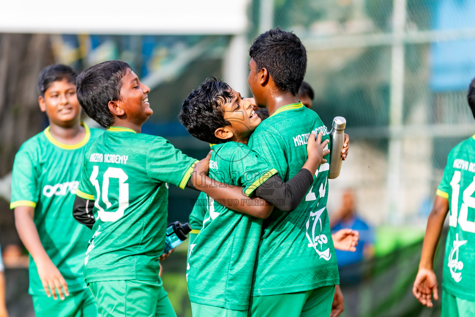 Day 1 of MILO Academy Championship 2024 - U12 was held at Henveiru Grounds in Male', Maldives on Sunday, 7th July 2024. Photos: Nausham Waheed / images.mv