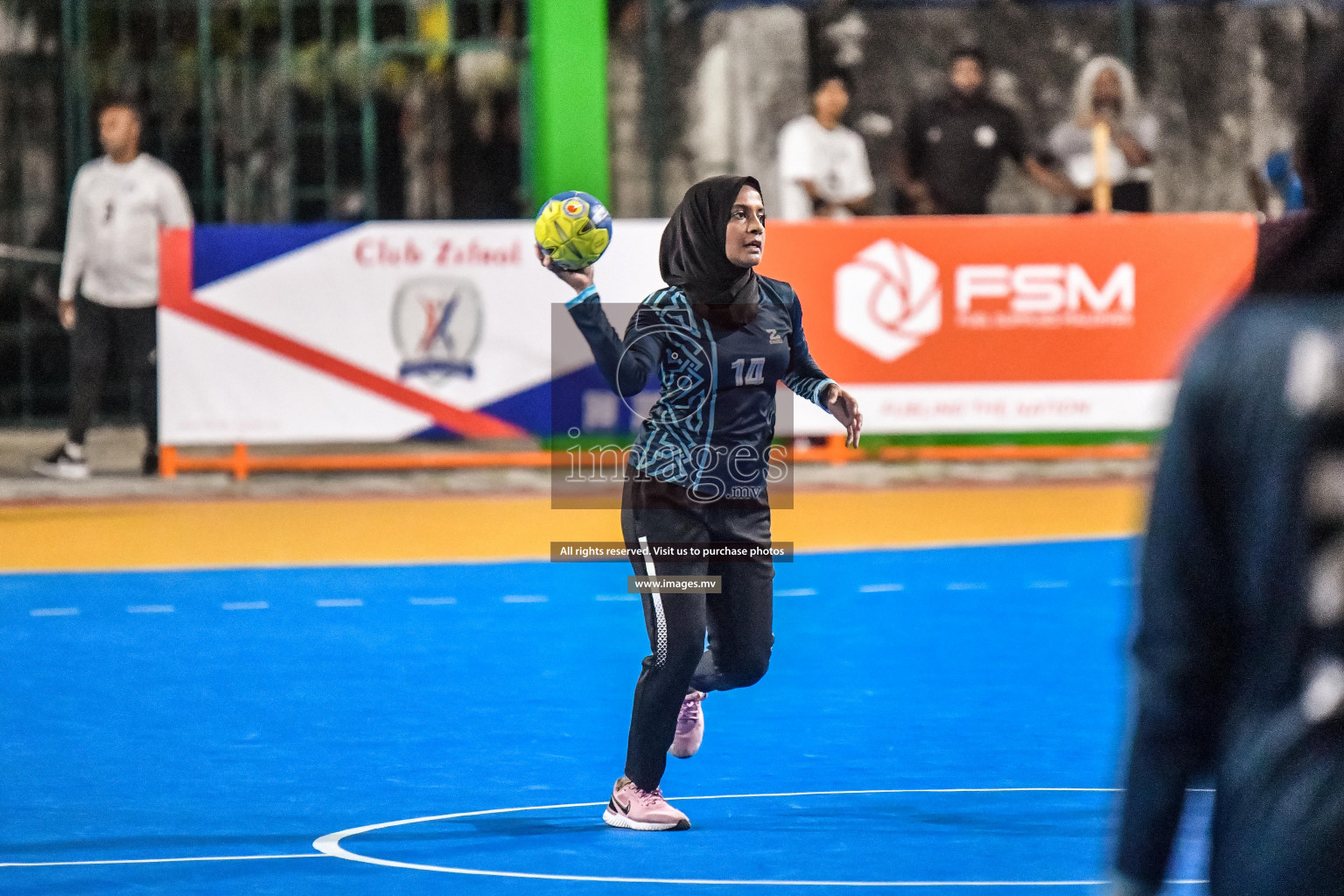 Day 8 of Milo 6th Inter Office Handball Tournament 2022 - Photos by Nausham Waheed