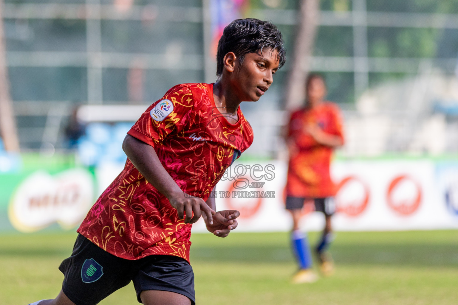 Club Eagles vs Super United Sports (U12) in Day 4 of Dhivehi Youth League 2024 held at Henveiru Stadium on Thursday, 28th November 2024. Photos: Shuu Abdul Sattar/ Images.mv