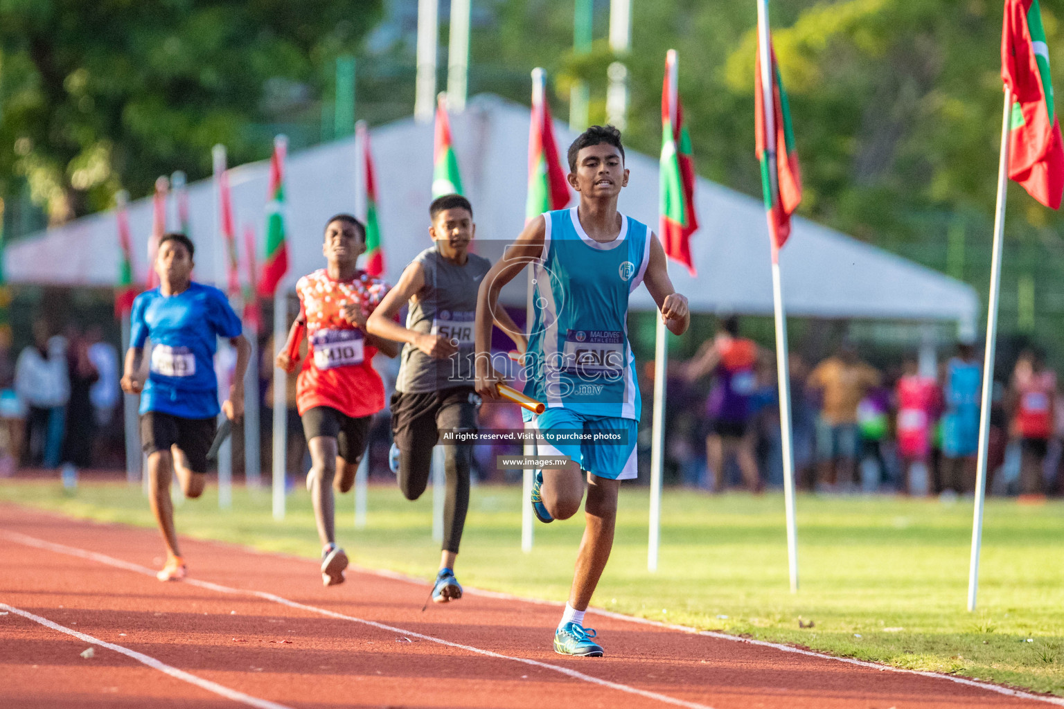 Day 3 of Inter-School Athletics Championship held in Male', Maldives on 25th May 2022. Photos by: Maanish / images.mv