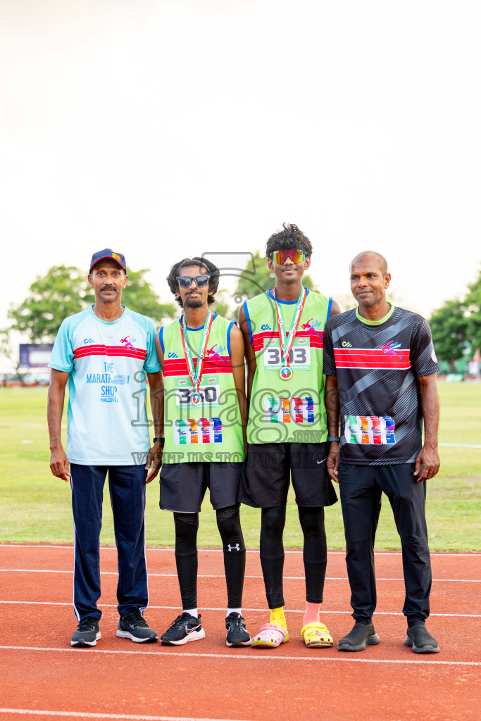 Day 2 of 12th Milo Association Championships was held in Ekuveni Track at Male', Maldives on Friday, 25th April 2025. Photos: Hassan Simah / images.mv