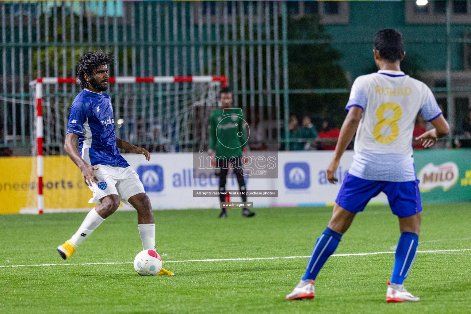 Team Allied vs Muleeaage RC in Club Maldives Cup 2022 was held in Hulhumale', Maldives on Wednesday, 12th October 2022. Photos: Ismail Thoriq/ images.mv