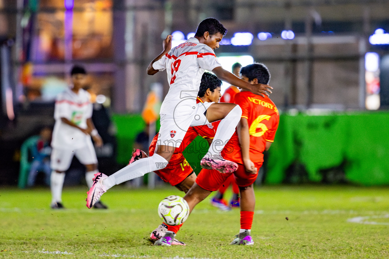 Under 14 Victory vs TC on day 3 of Dhivehi Youth League 2024 held at Henveiru Stadium on Saturday, 23rd November 2024. Photos: Nausham Waheed/ Images.mv