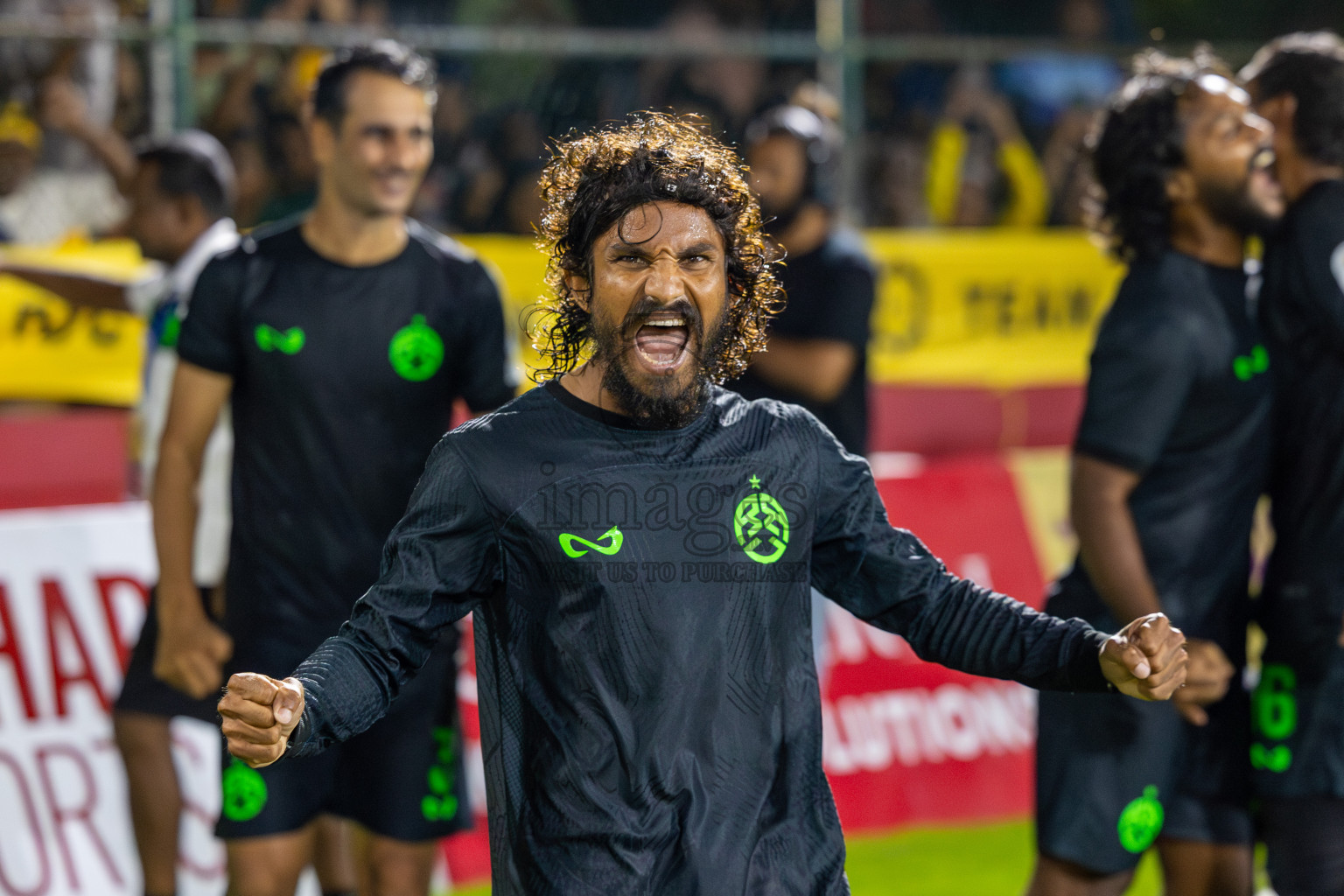 Road Recreation Club vs Club Combination SC Eydhafushi in Kings Cup Final of Club Maldives 2025 was held in Rehendhi Futsal Ground, Hulhumale', Maldives on Tuesday, 9th September 2025. Photos: Ismail Thoriq / images.mv