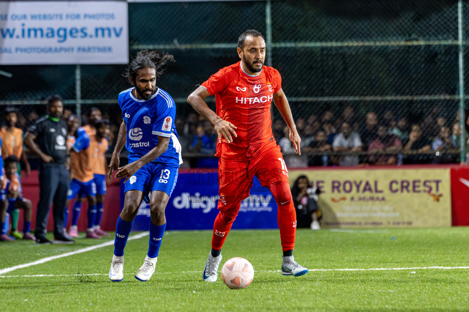 STO RC vs Club MTCC in the Quarter Finals of Club Maldives Cup 2025 was held in Rehendhi Futsal Ground, Hulhumale', Maldives on Friday, 17th October 2025. 
Photos: Ismail Thoriq, Hassan Simah / images.mv