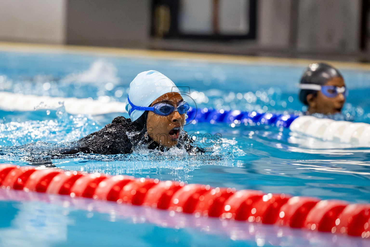 Day 5 of BML 21st Interschool Swimming Competition 2025 was held in Hulhumale' Swimming Pool, Hulhumale', Maldives on Wednesday, 15th October 2025. 
Photos: Hassan Simah / images.mv