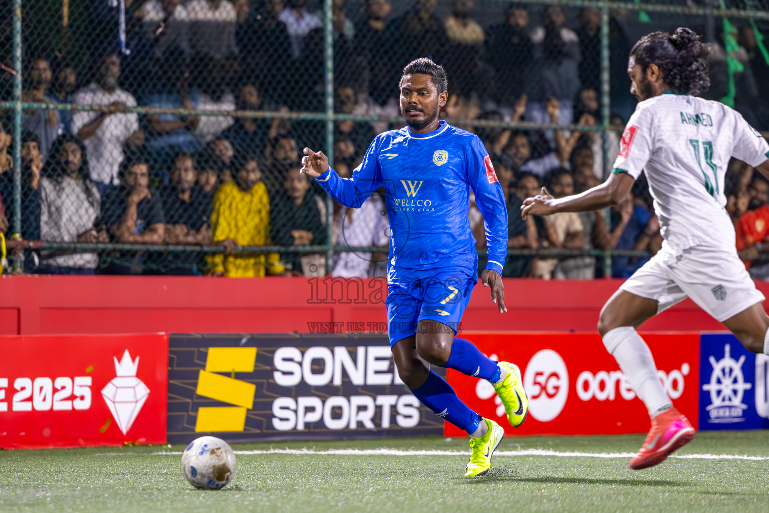 Dhadimagu vs GA Dhevvadhoo in Zone Round on Day 30 of Golden Futsal Challenge 2025 was held on Monday , 3rd February 2025, in Hulhumale', Maldives.
Photos: Ismail Thoriq / images.mv