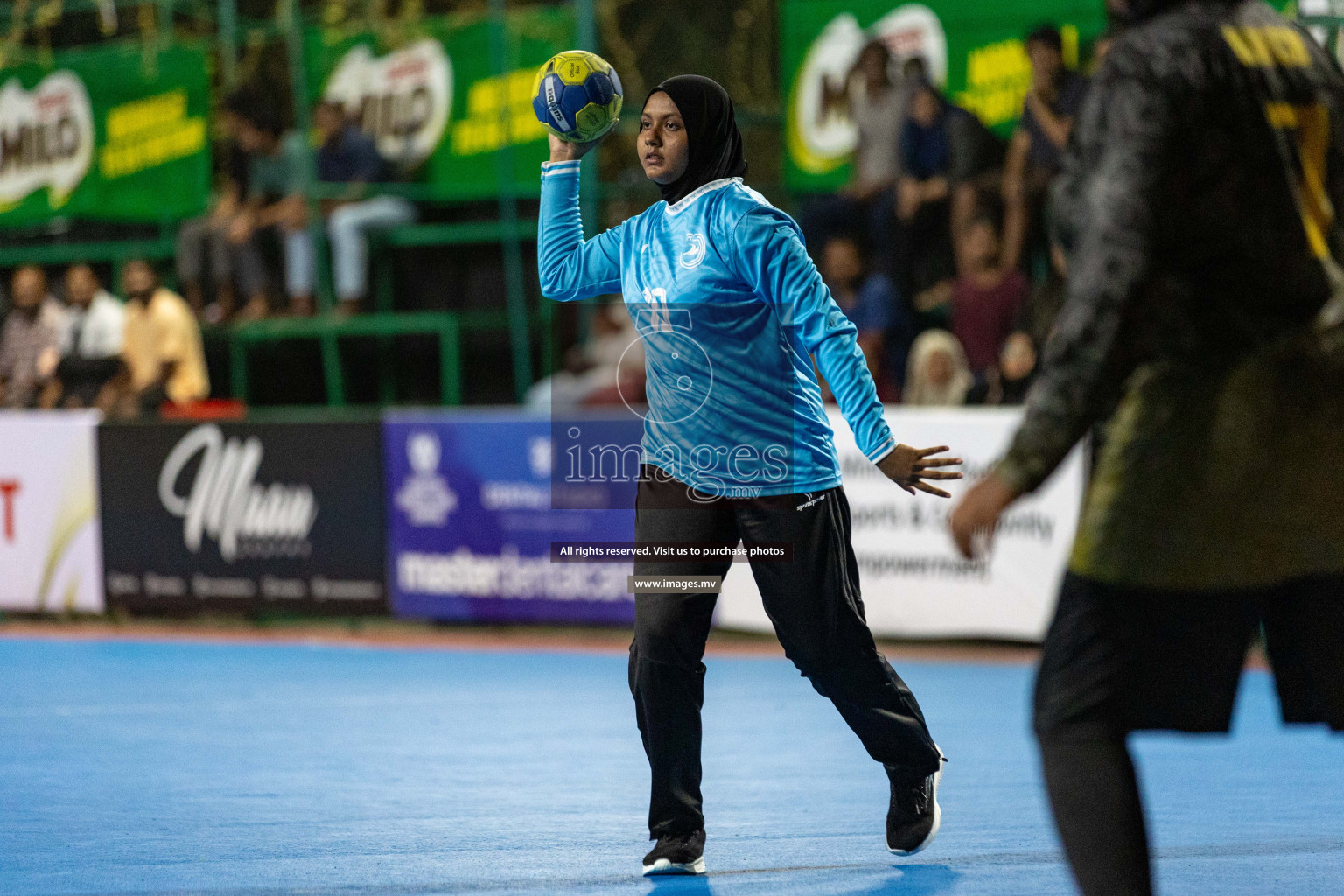 Day 5 of 7th Inter-Office/Company Handball Tournament 2023, held in Handball ground, Male', Maldives on Tuesday, 19th September 2023 Photos: Nausham Waheed/ Images.mv