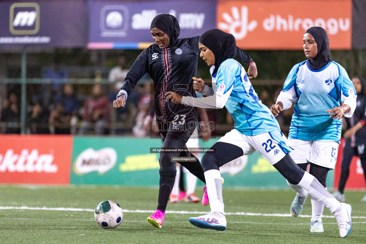 Prison Club vs Team MACL in Eighteen Thirty 2023 Classic held in Hulhumale, Maldives, on Monday, 14th August 2023. Photos: Nausham Waheed / images.mv