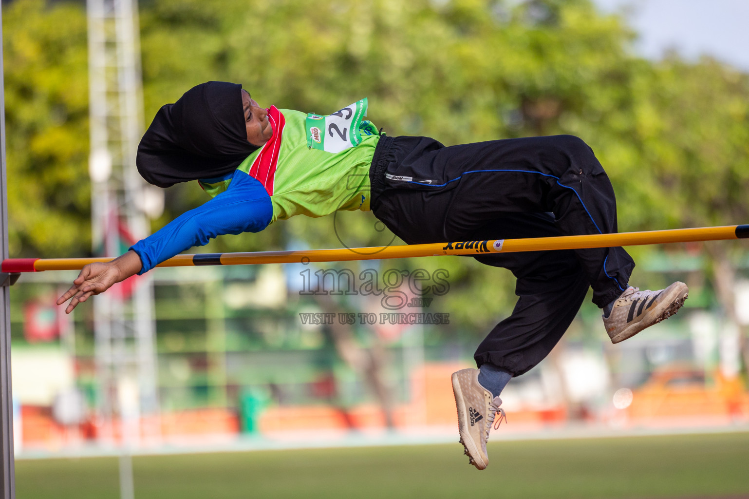 Day 1 of 33rd National Athletics Championship was held in Ekuveni Track at Male', Maldives on Thursday, 5th September 2024. Photos: Shuu Abdul Sattar / images.mv