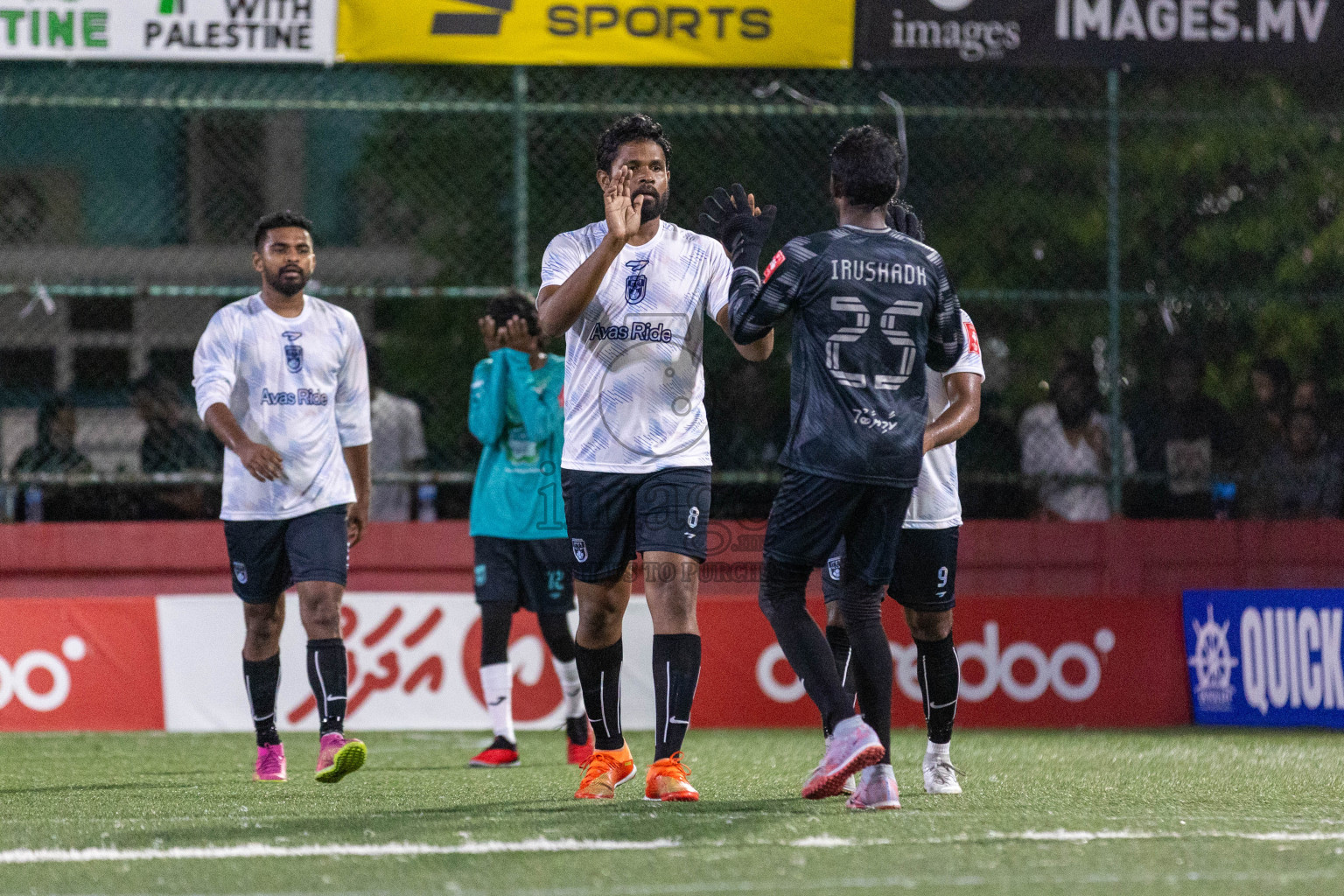 F Magoodhoo vs F Nilandhoo in Day 4 of Golden Futsal Challenge 2024 was held on Thursday, 18th January 2024, in Hulhumale', Maldives Photos: Nausham Waheed / images.mv