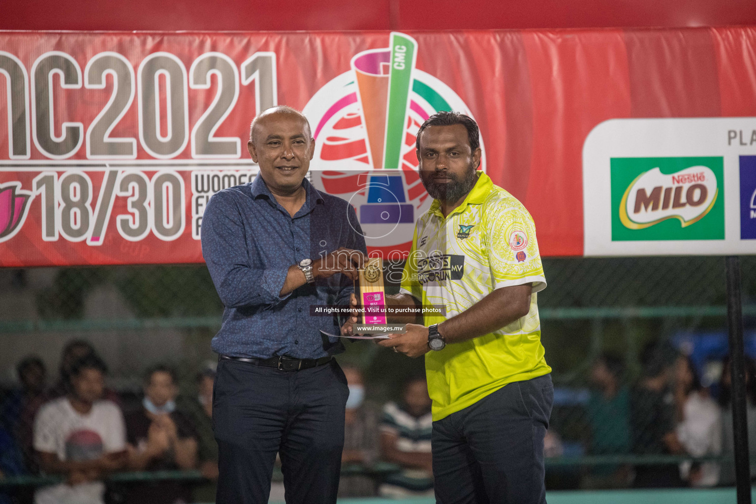 Ports Limited vs WAMCO - in the Finals 18/30 Women's Futsal Fiesta 2021 held in Hulhumale, Maldives on 18 December 2021. Photos by Nausham Waheed & Shuu Abdul Sattar