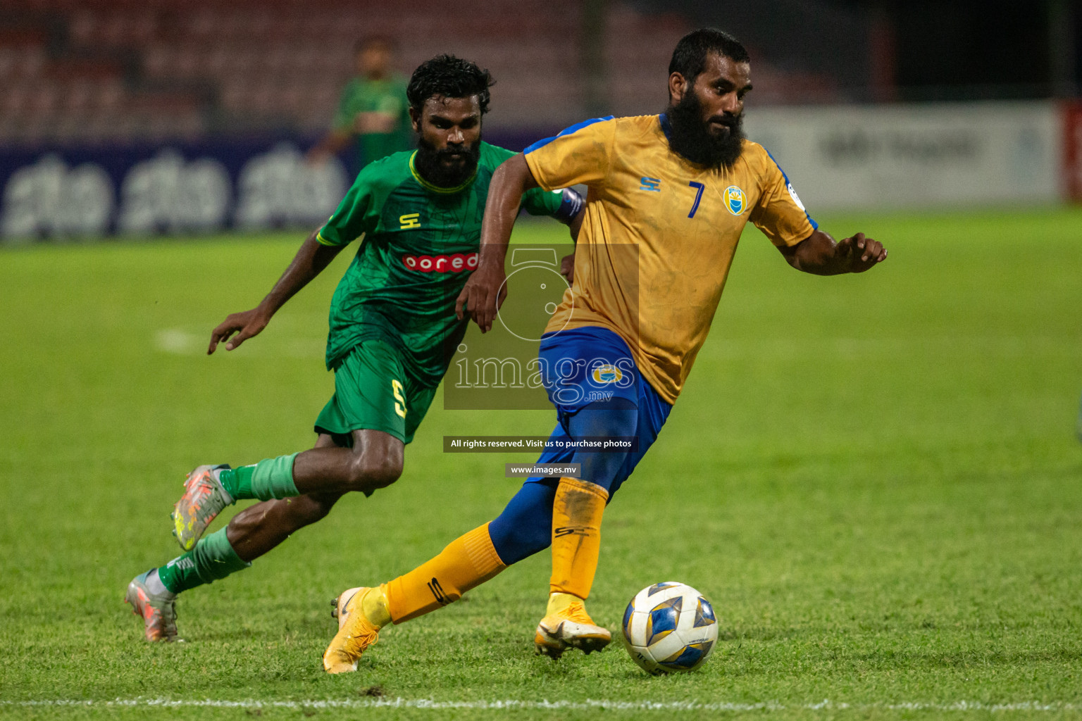 Maziya SRC vs Club Valencia in the Community Shield Match 2021/2022 on 15 December 2021 held in Male', Maldives. Photos: Hassan Simah / images.mv