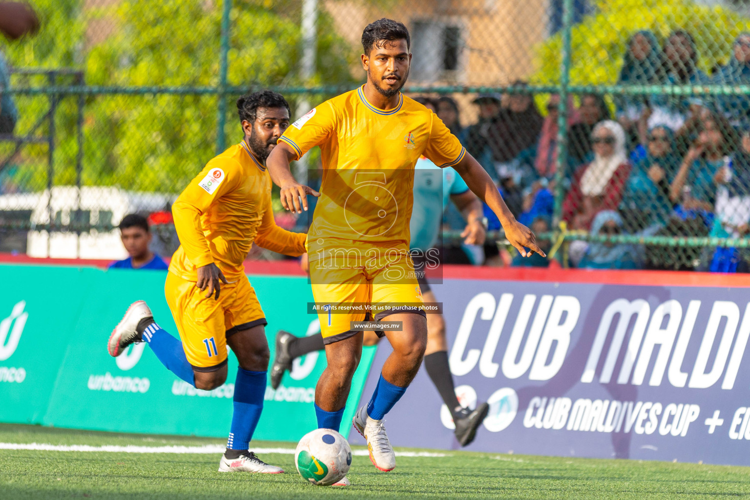 Customs RC vs ERFC in Club Maldives Cup 2023 held in Hulhumale, Maldives, on Monday, 24th July 2023. Photos: Ismail Thoriq / images.mv