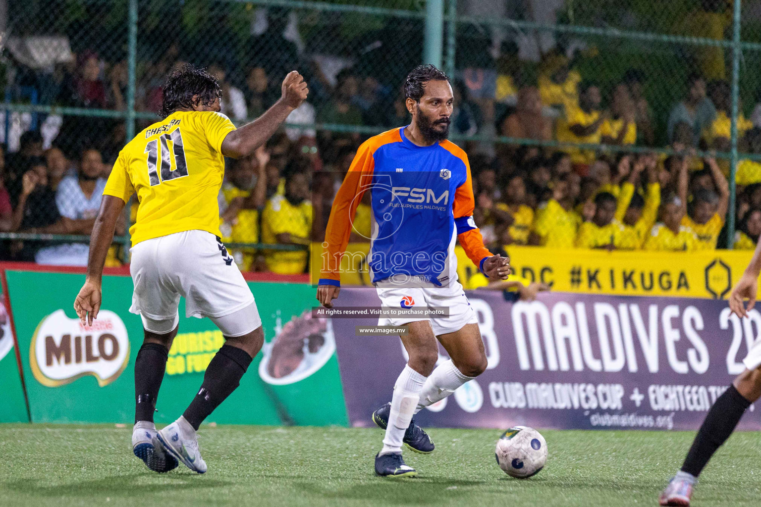 RRC vs Team FSM in Semi Final of Club Maldives Cup 2023 held in Hulhumale, Maldives, on Wednesday, 16th August 2023
Photos: Ismail Thoriq / images.mv