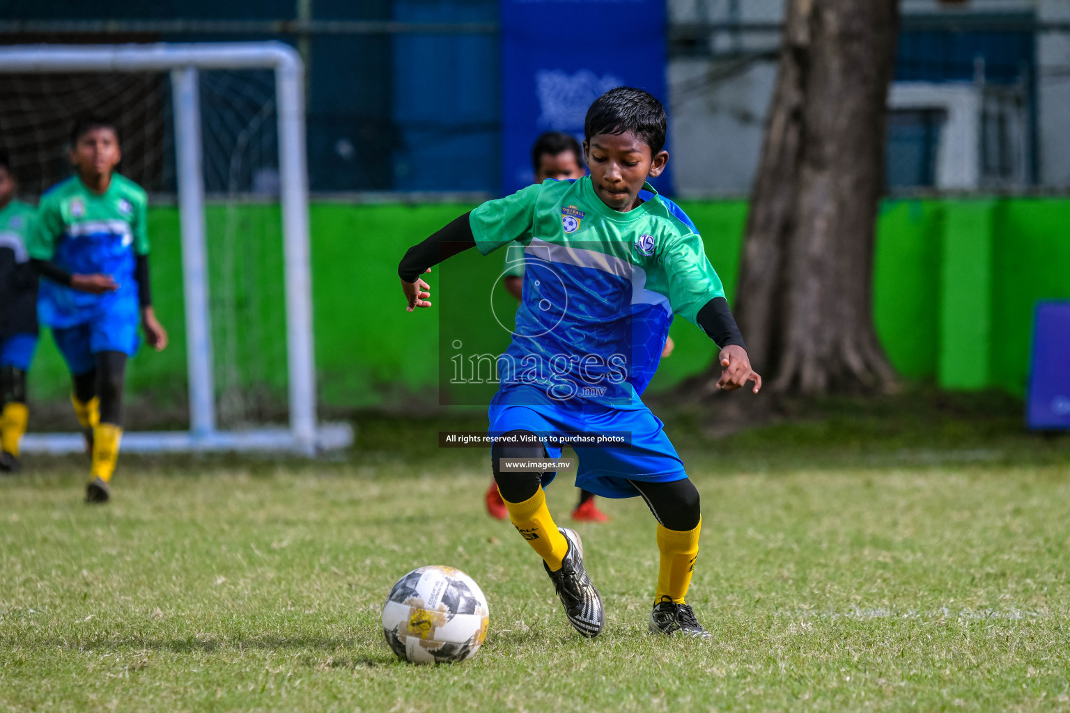 Day 3 of Milo Kids Football Fiesta 2022 was held in Male', Maldives on 21st October 2022. Photos: Nausham Waheed/ images.mv