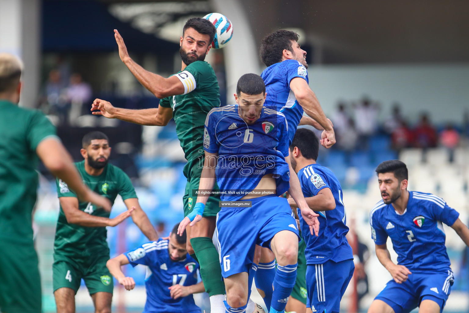 Pakistan vs Kuwait in SAFF Championship 2023 held in Sree Kanteerava Stadium, Bengaluru, India, on Saturday, 24th June 2023. Photos: Nausham Waheed, Hassan Simah / images.mv