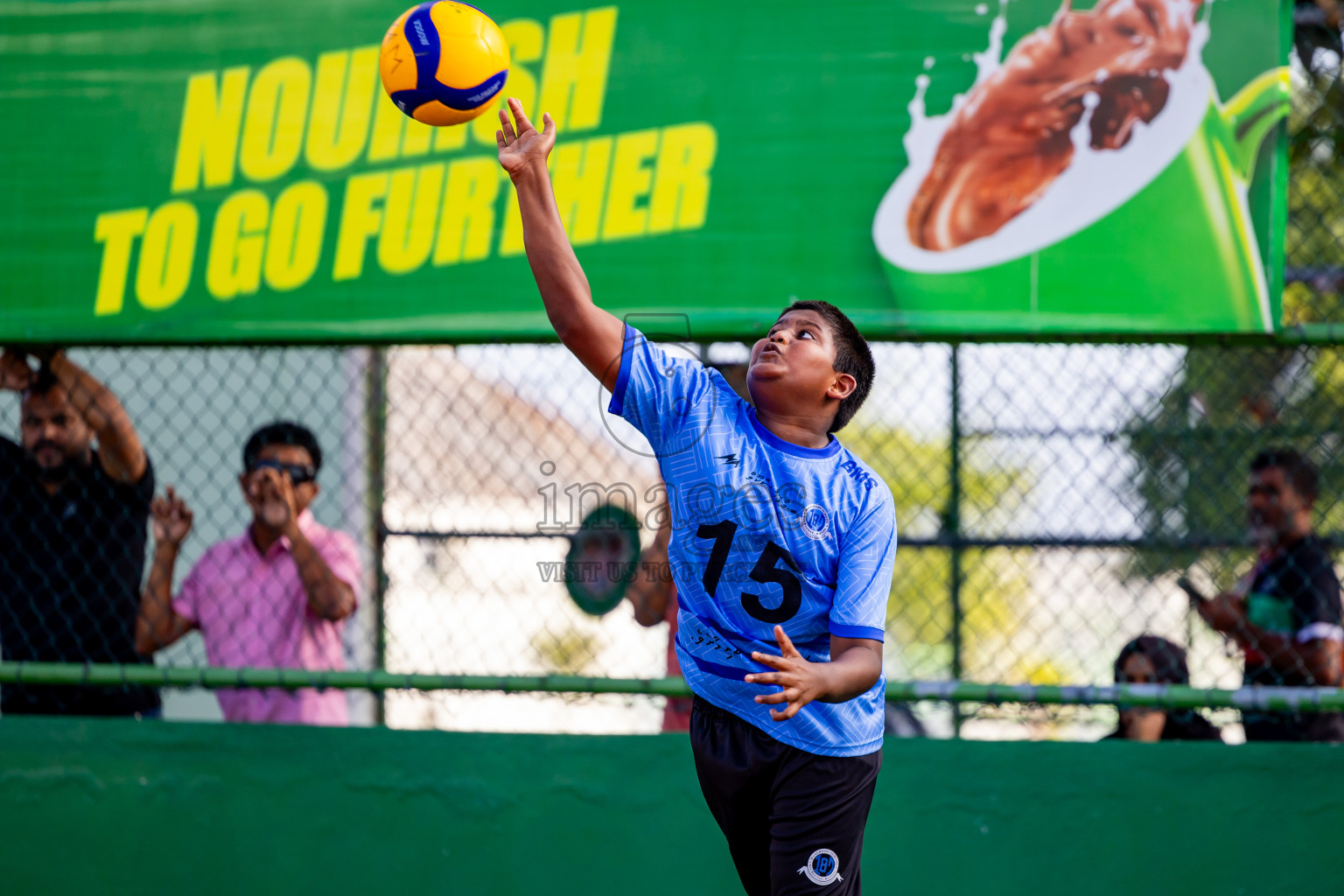 Day 13 of Interschool Volleyball Tournament 2024 was held in Ekuveni Volleyball Court at Male', Maldives on Thursday, 5th December 2024. Photos: Nausham Waheed / images.mv