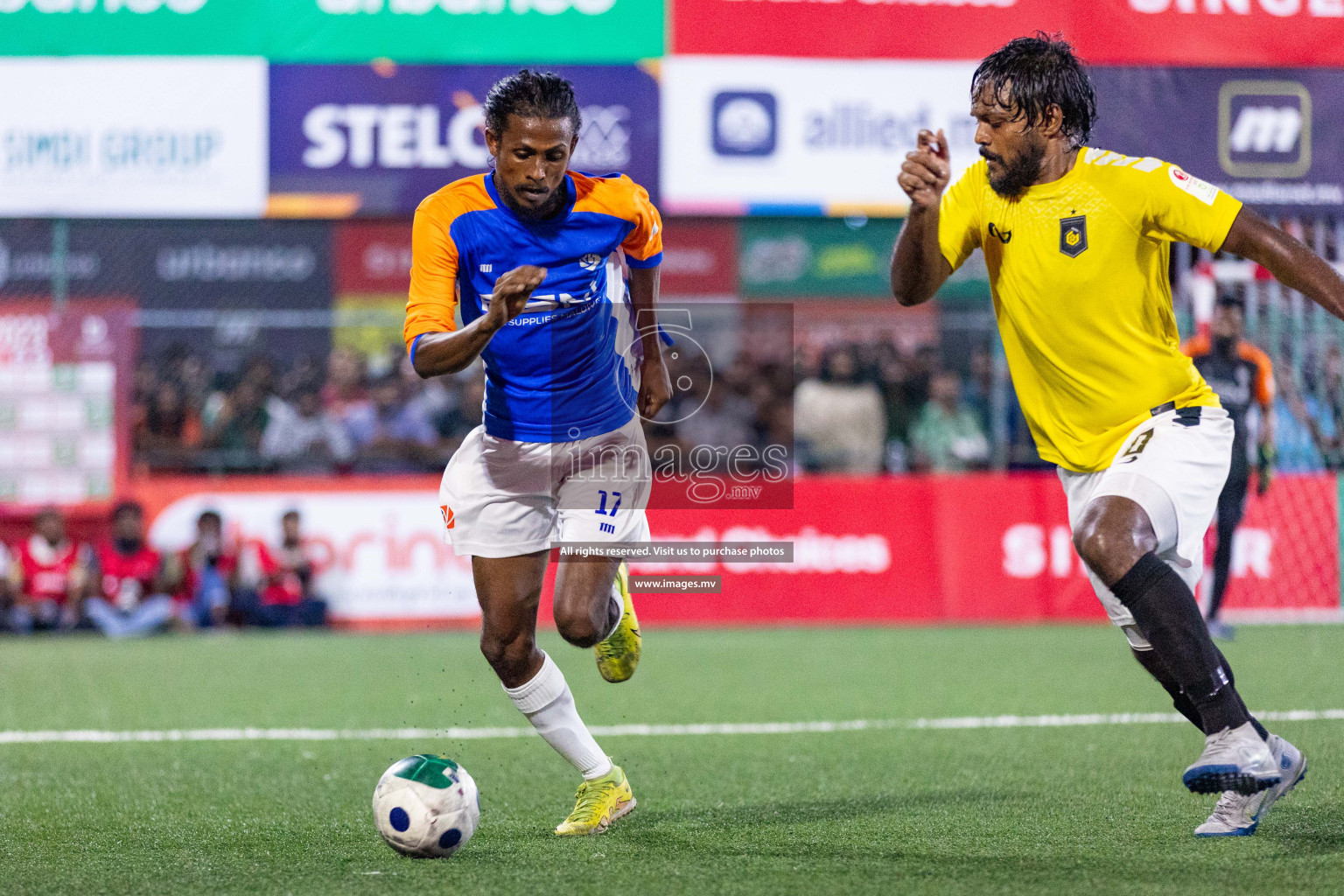 RRC vs Team FSM in Semi Final of Club Maldives Cup 2023 held in Hulhumale, Maldives, on Wednesday, 16th August 2023 Photos: Nausham Waheed / images.mv