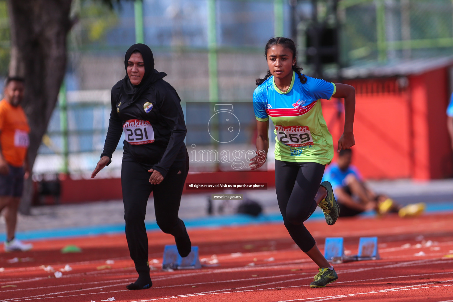 Day 1 from 30th National Athletics Championship 2021 held from 18 - 20 November 2021 in Ekuveni Synthetic Track