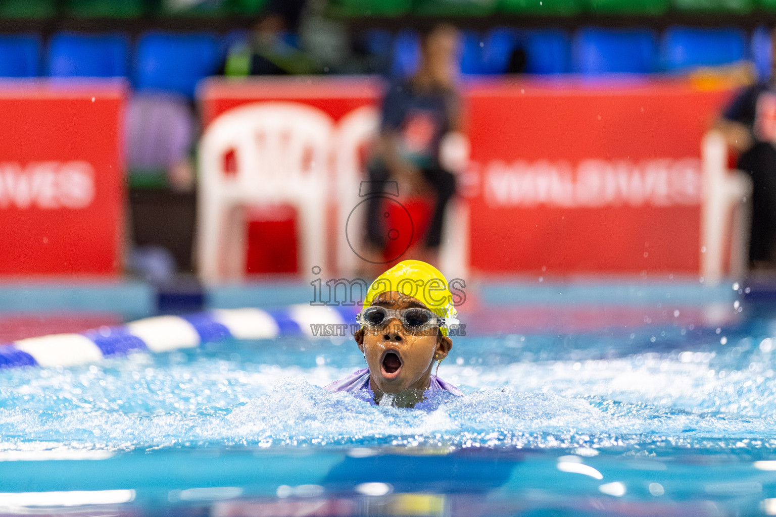 Day 3 of BML 6th National Kids Swimming Kids Festival 2025 held in Hulhumale', Maldives on Wednesday, 5th November 2024. 
Photos: Hassan Simah / images.mv