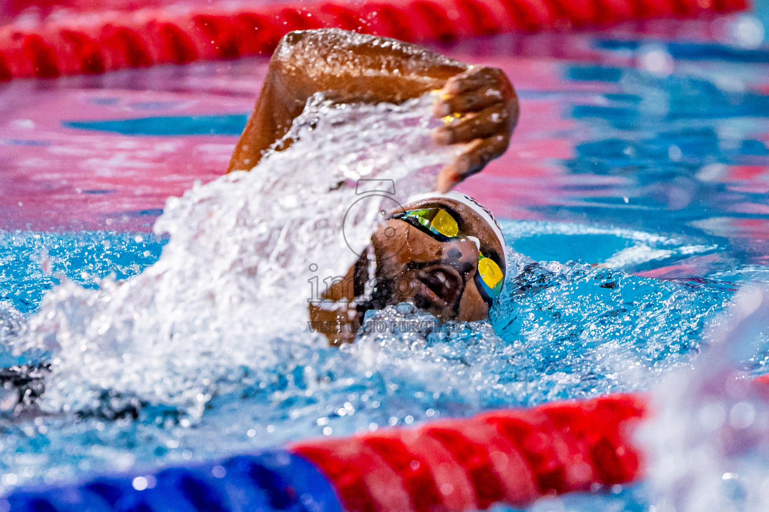 Day 2 of National Swimming Competition 2024 held in Hulhumale', Maldives on Saturday, 14th December 2024. Photos: Nausham Waheed / images.mv