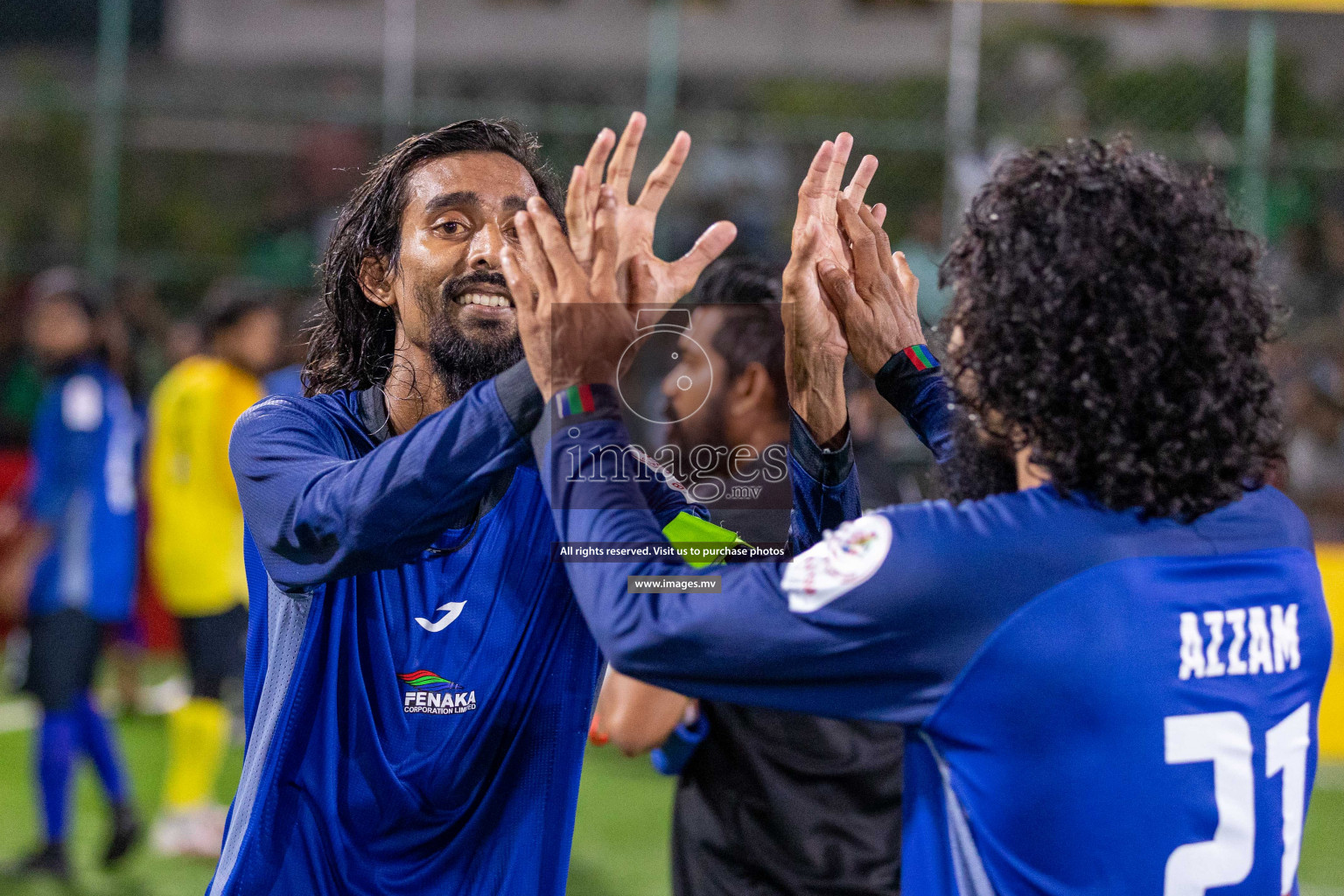 Club Maldives Cup 2022 - SF - Team Fenaka vs Club WAMCO Team Fenaka vs Club WAMCO in Semi-finals of Club Maldives Cup 2022 was held in Hulhumale', Maldives on Sunday, 30th October 2022. Photos: Ismail Thoriq / images.mv