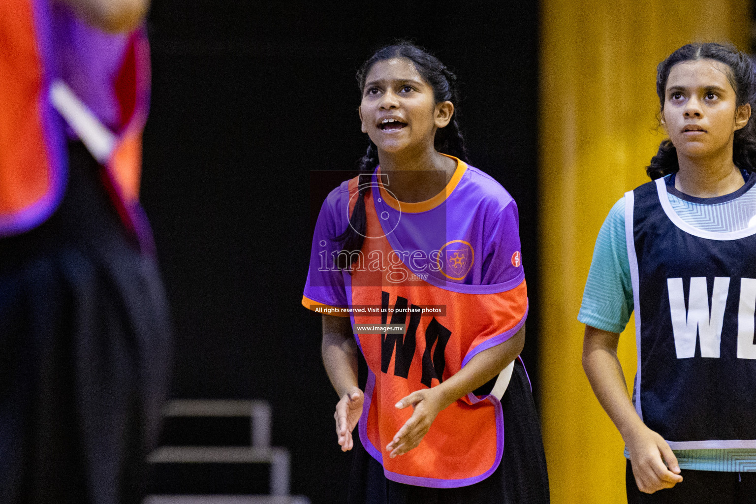 Day2 of 24th Interschool Netball Tournament 2023 was held in Social Center, Male', Maldives on 28th October 2023. Photos: Nausham Waheed / images.mv